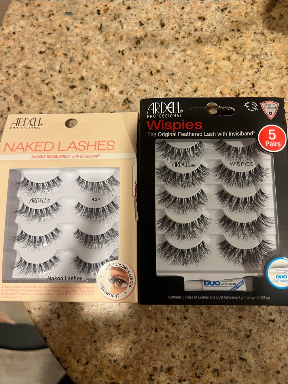 Ardell Black Nude & Wispies False Eyelash Duo